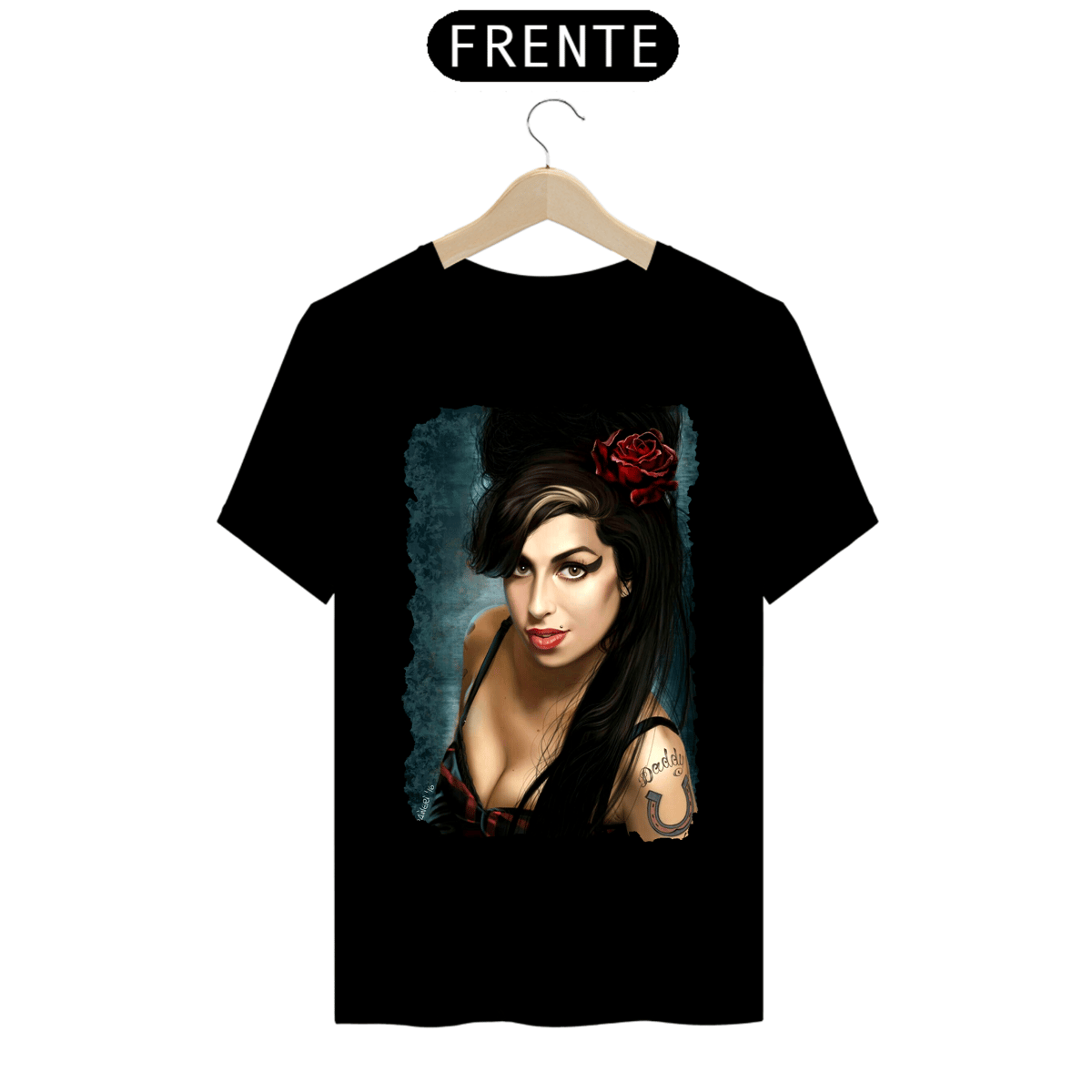 Nome do produto: Camiseta Classic - Amy Winehouse