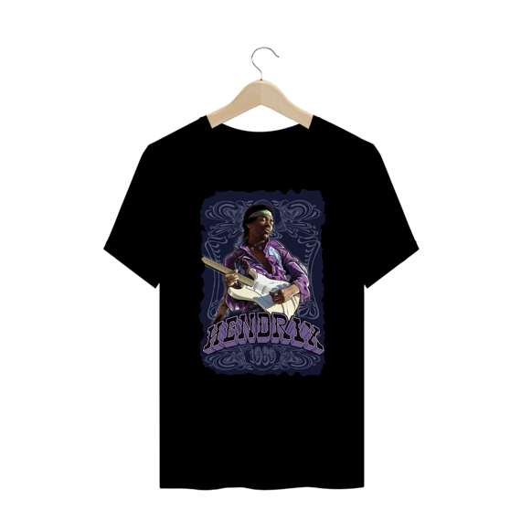 Camiseta Plus Size - Jimmy Hendrix