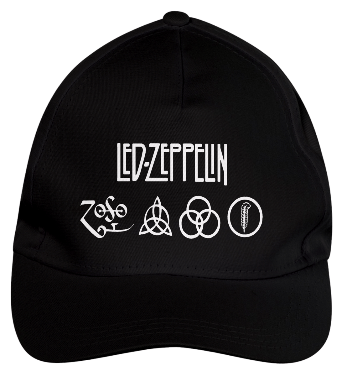 Nome do produto: Boné de Brim - Led Zeppelin