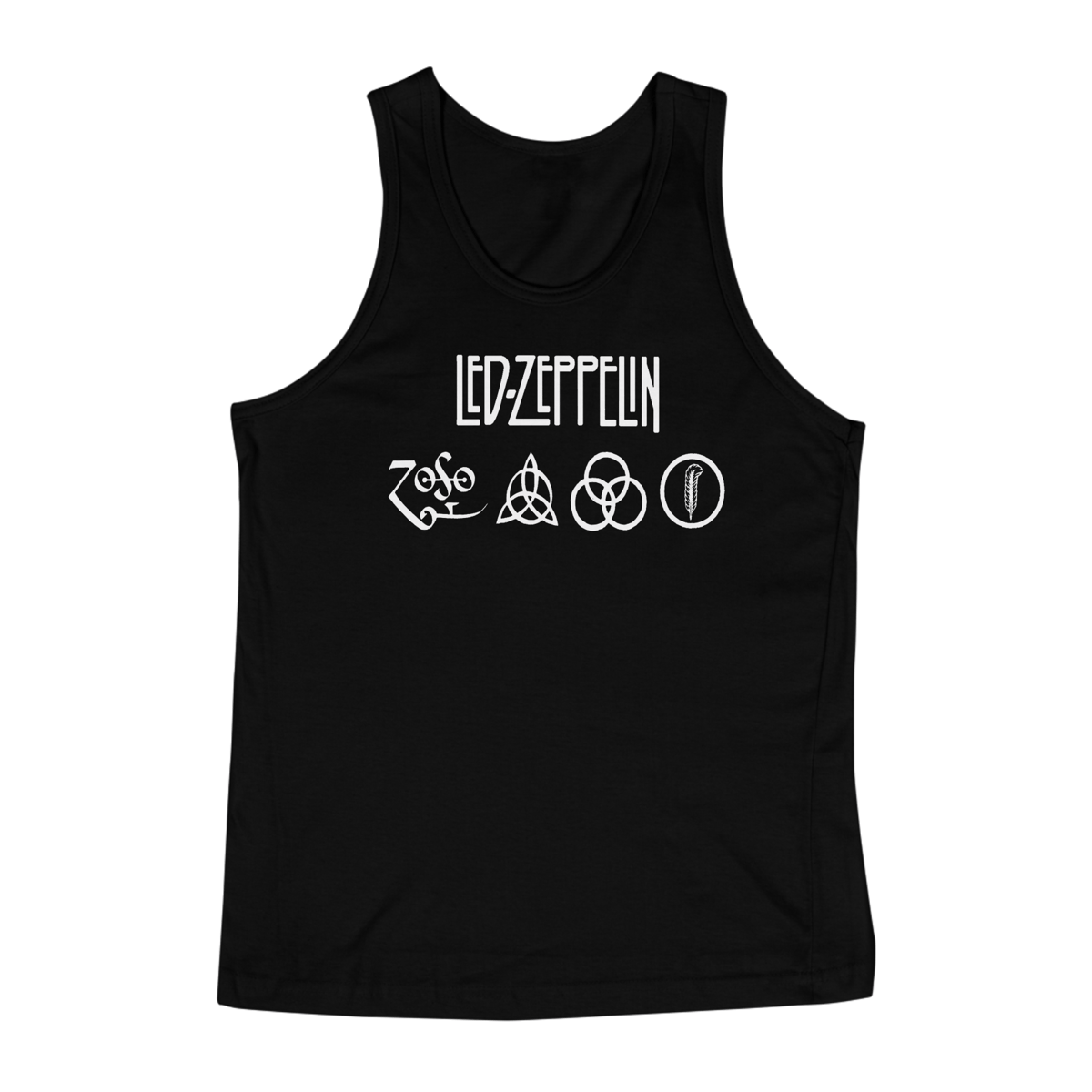 Nome do produto: Camiseta Regata - Led Zeppelin