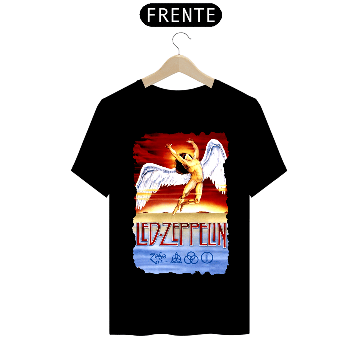 Nome do produto: Camiseta Classic - Led Zeppelin