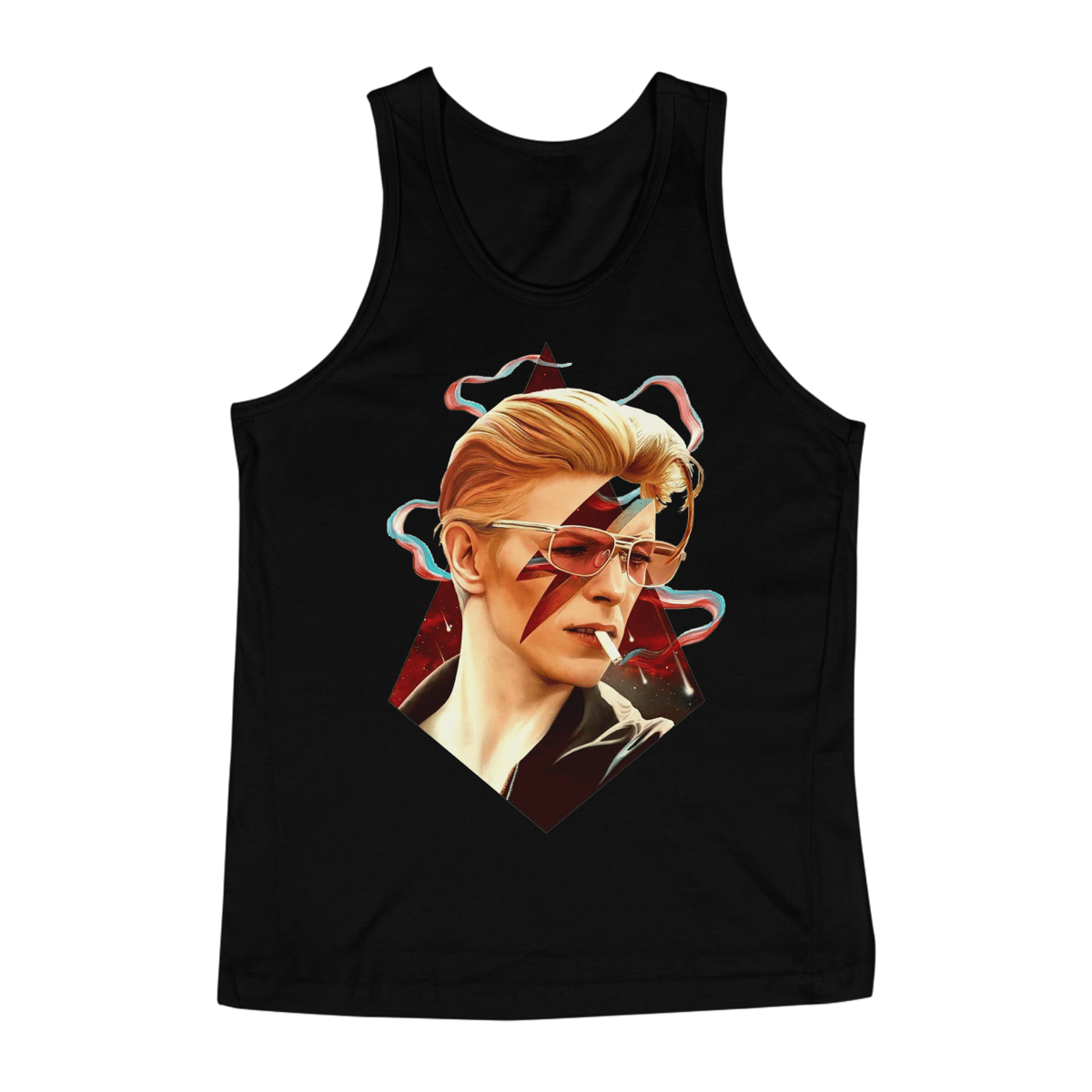 Nome do produto: Camiseta Regata - David Bowie