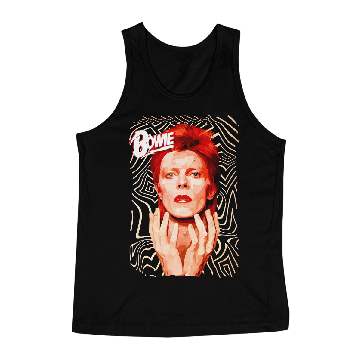 Nome do produto: Camiseta Regata - David Bowie