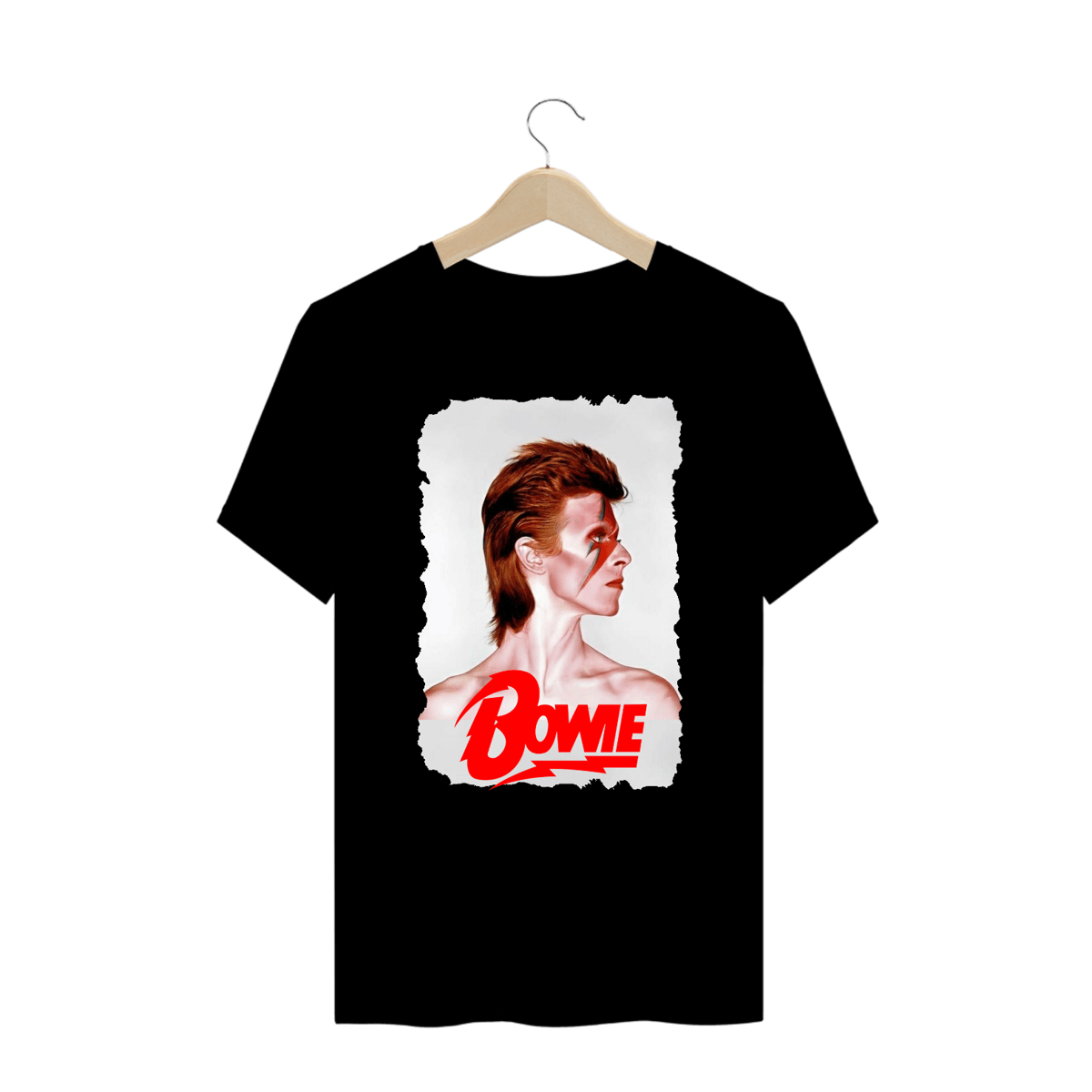 Nome do produto: Camiseta Plus Size - David Bowie