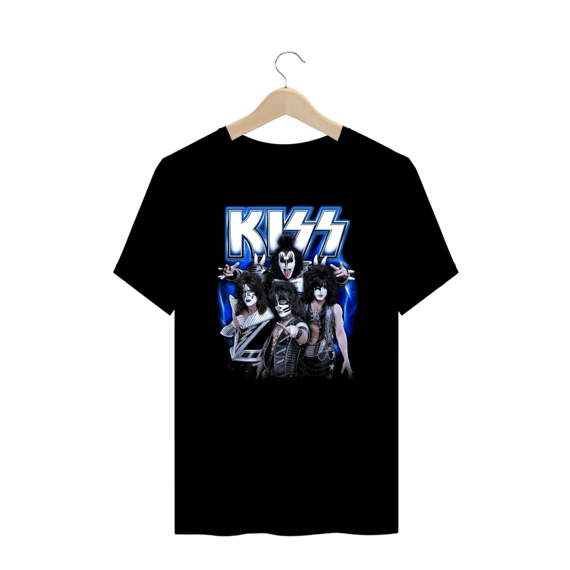 Camiseta Plus Size - Kiss