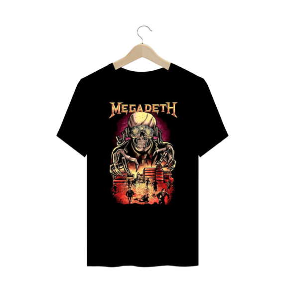 Camiseta Plus Size - Megadeth