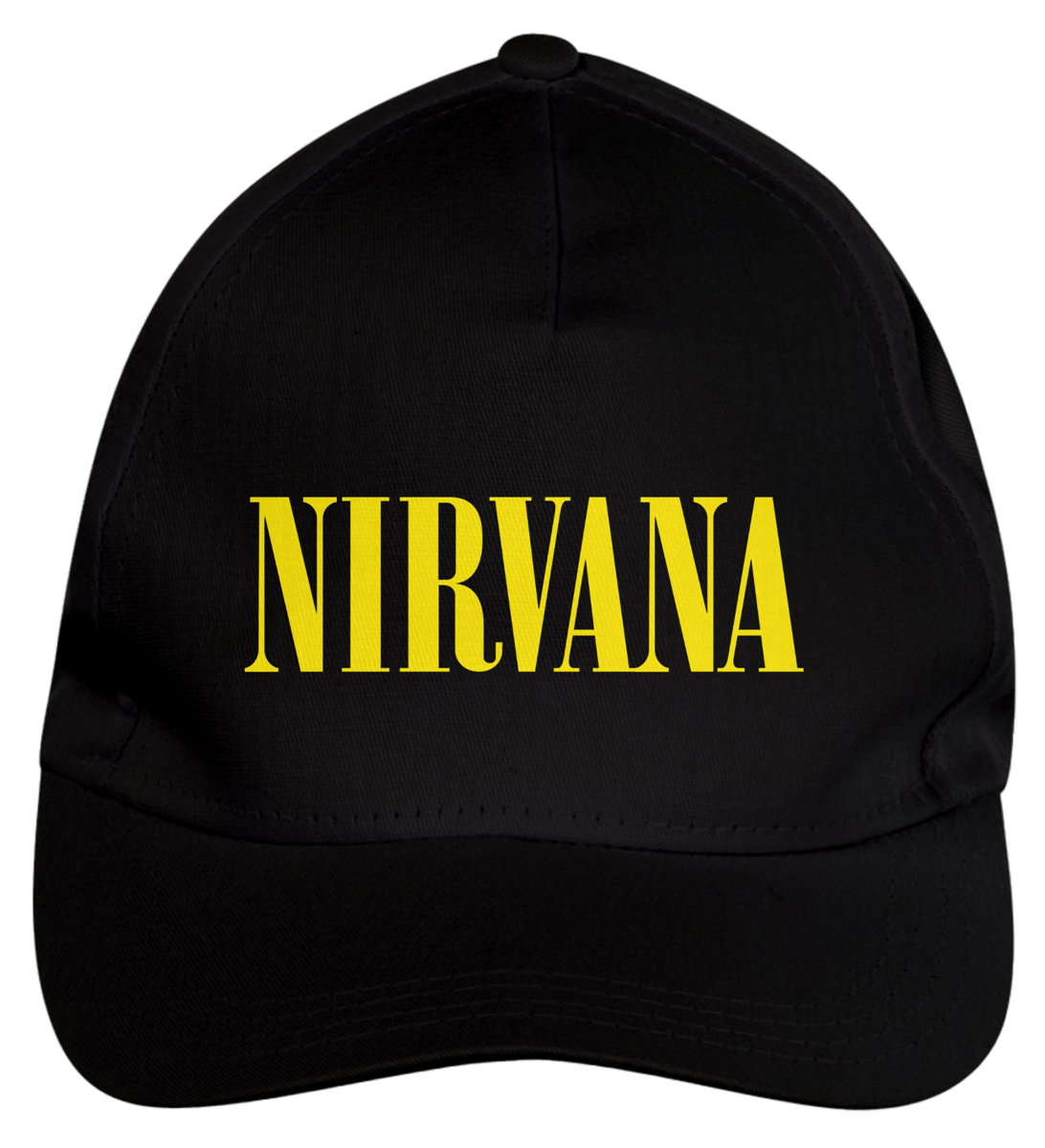 Nome do produto: Boné de Brim - Nirvana