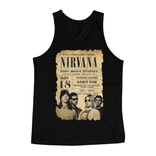 Camiseta Regata - Nirvana