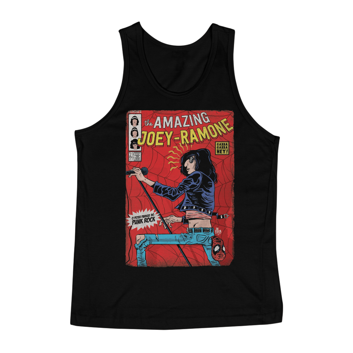 Nome do produto: Camiseta Regata - Ramones