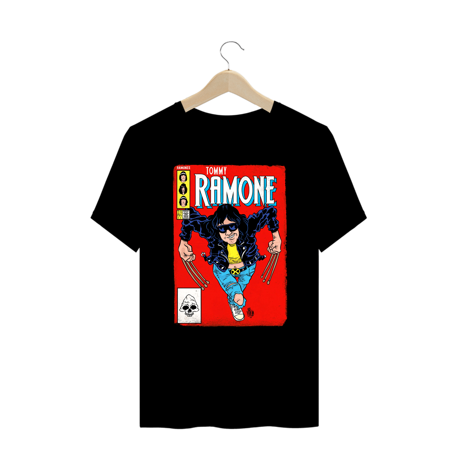 Camiseta Plus Size - Ramones