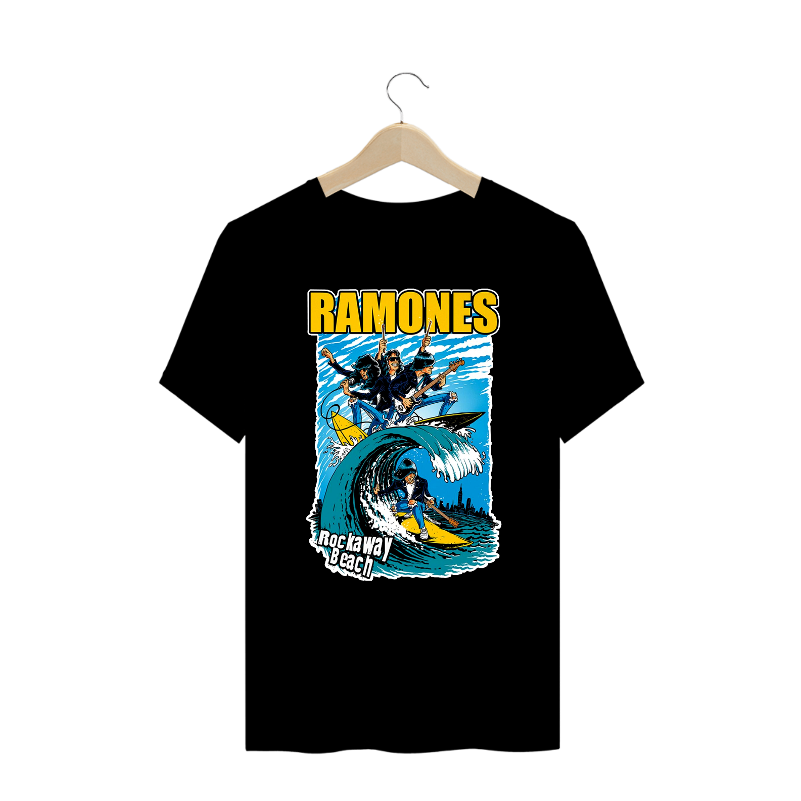 Camiseta Plus Size - Ramones