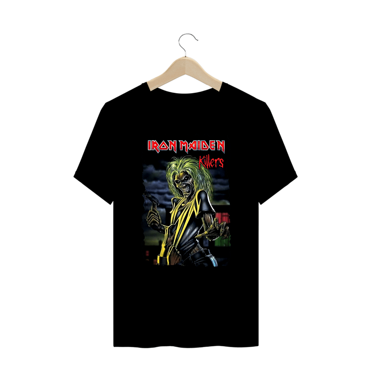 Nome do produto: Camiseta Plus Size - Iron Maiden