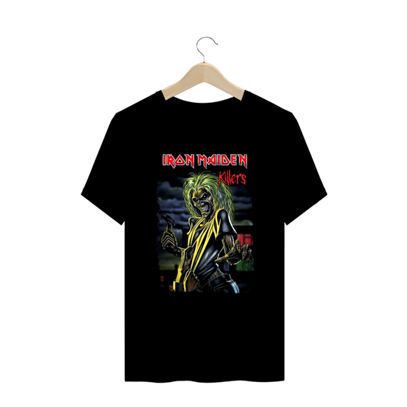 Camiseta Plus Size - Iron Maiden