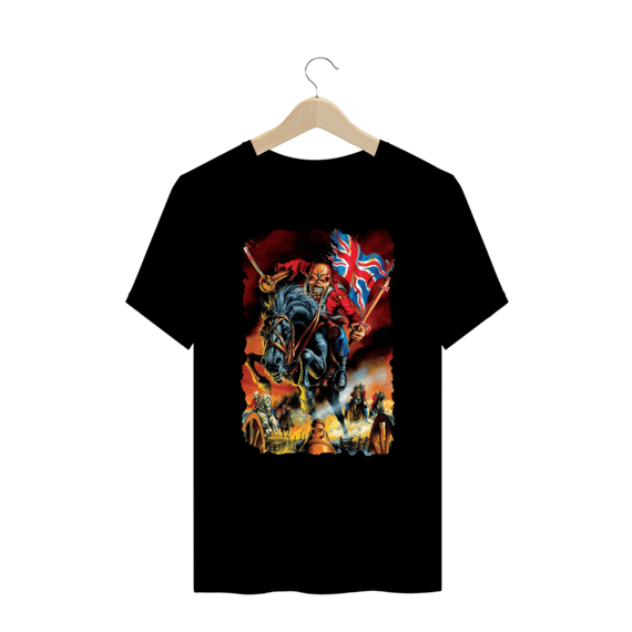 Camiseta Plus Size - Iron Maiden