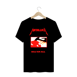 Camiseta Plus Size - Metallica