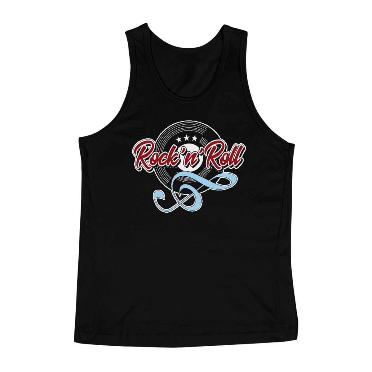 Nome do produto: Camiseta Regata - Rock\'n\'Roll