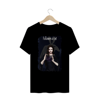 Nome do produtoCamiseta Plus Size (Vampiro) - Seguidores de Set