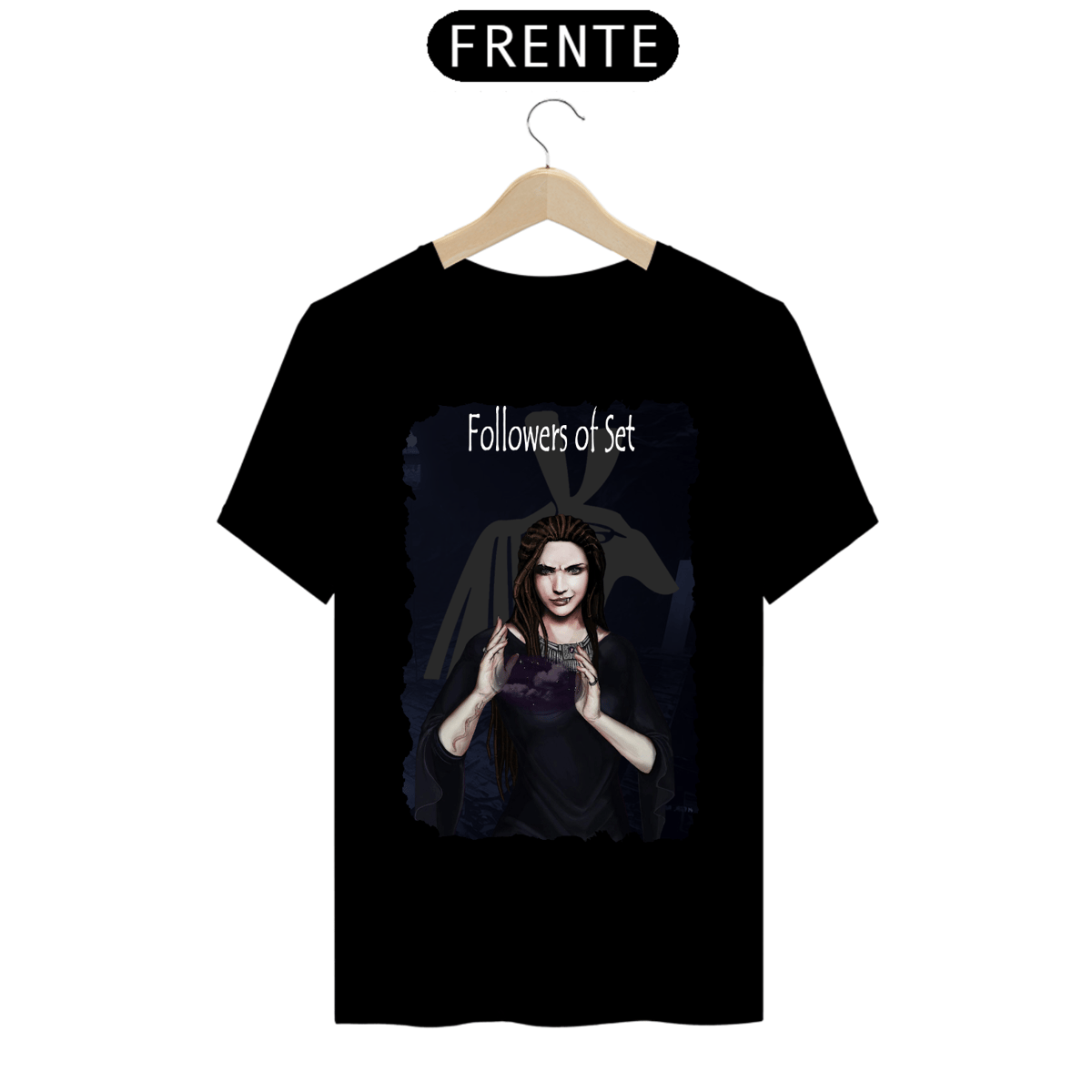 Nome do produto: Camiseta Classic (Vampiro) - Seguidores de Set