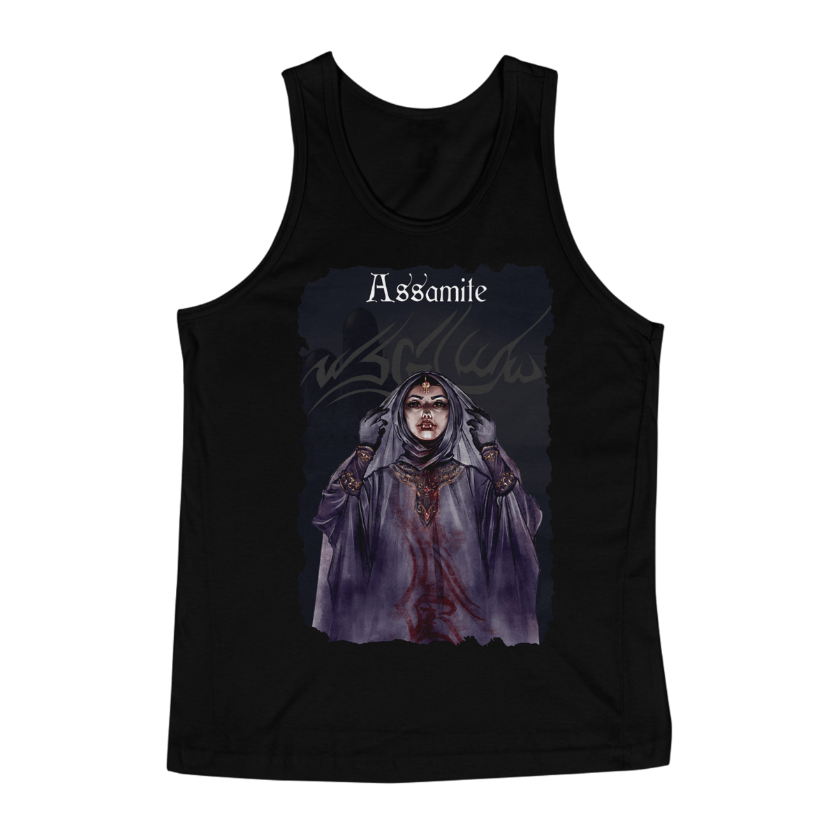 Nome do produto: Camiseta Regata (Vampiro) - Assamitas