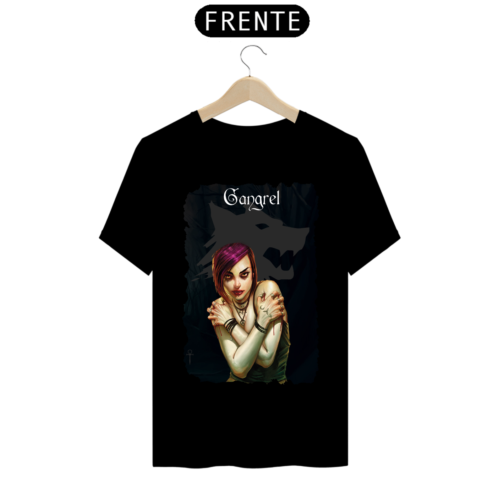 Camiseta Classic (Vampiro) - Gangrel