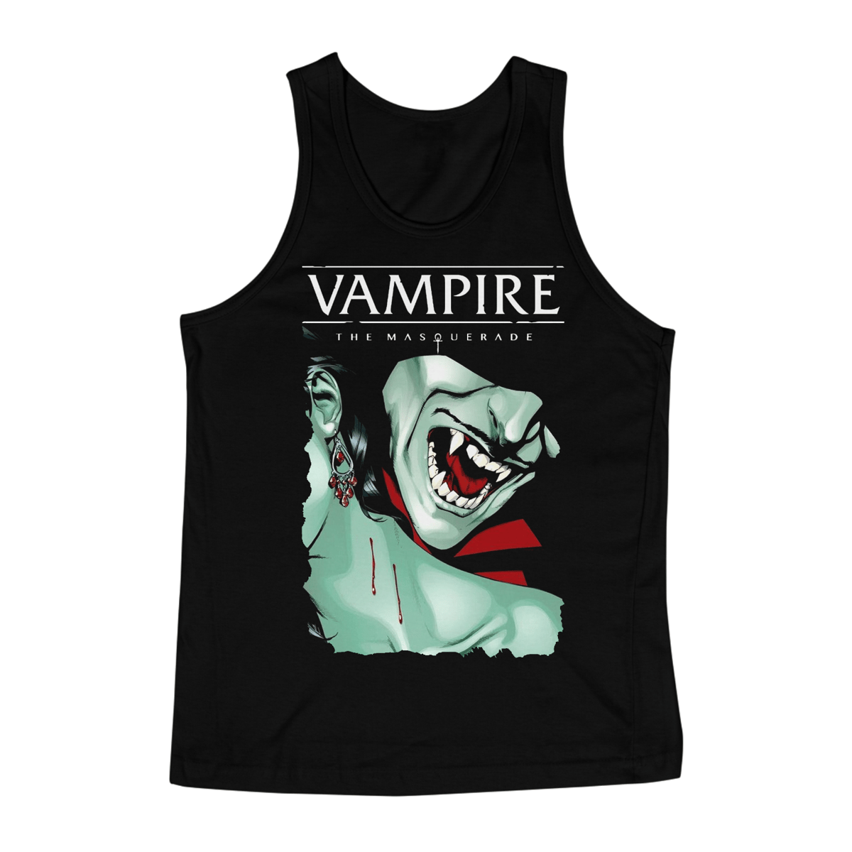 Nome do produto: Camiseta Regata (Vampiro) - Vampiro, A Máscara