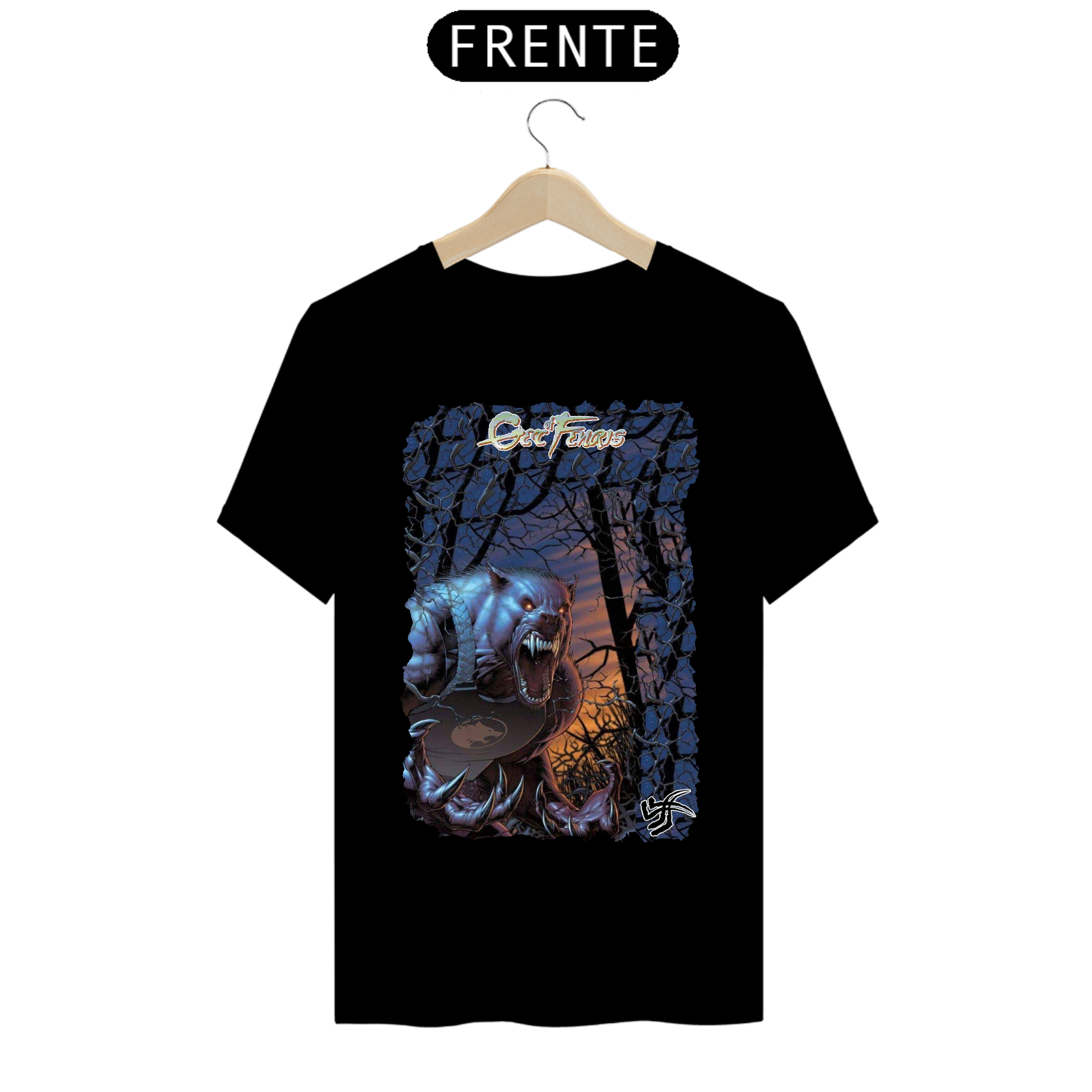 Camiseta - Crias da Fenris (Lobisomem, O Apocalipse)