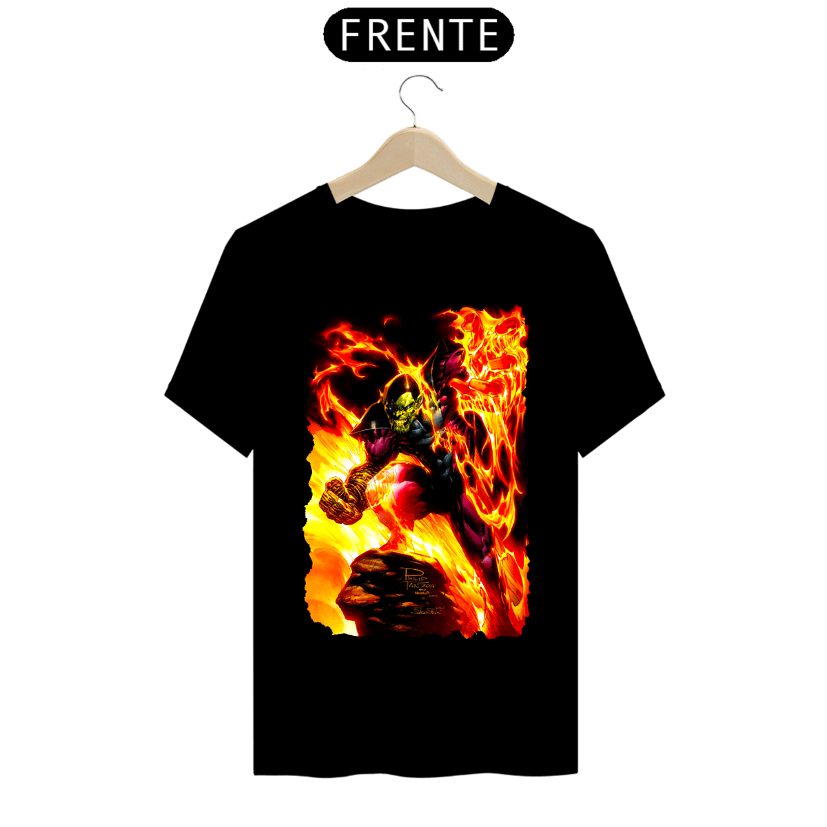 Nome do produto: Camiseta Classic - Super-Skrull