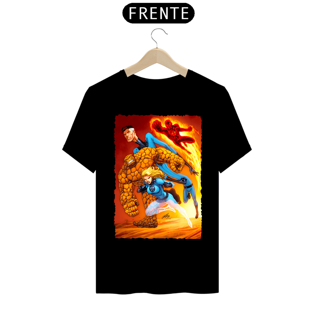 Nome do produto: Camiseta Classic - Quarteto Fantástico