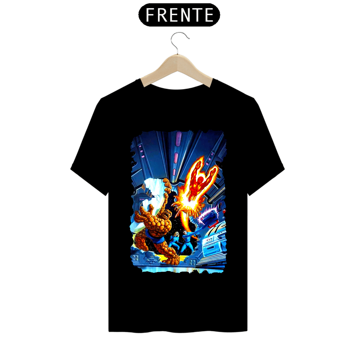 Nome do produto: Camiseta Classic - Quarteto Fantástico