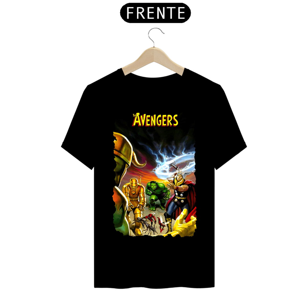 Nome do produto: Camiseta Classic - Vingadores