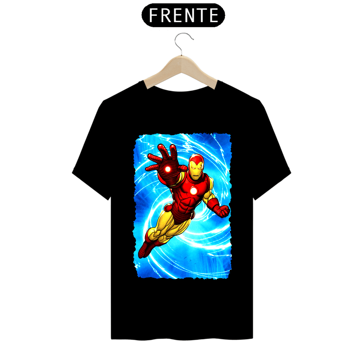 Nome do produto: Camiseta Classic - Homem de Ferro