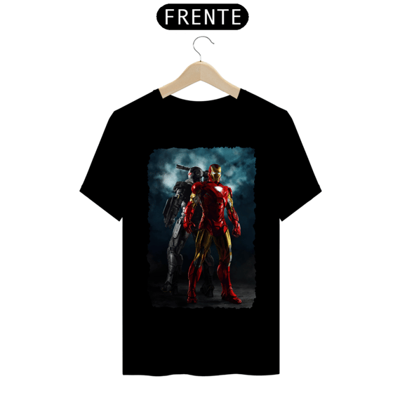 Camiseta Classic - Homem de Ferro e Máquina de Combate