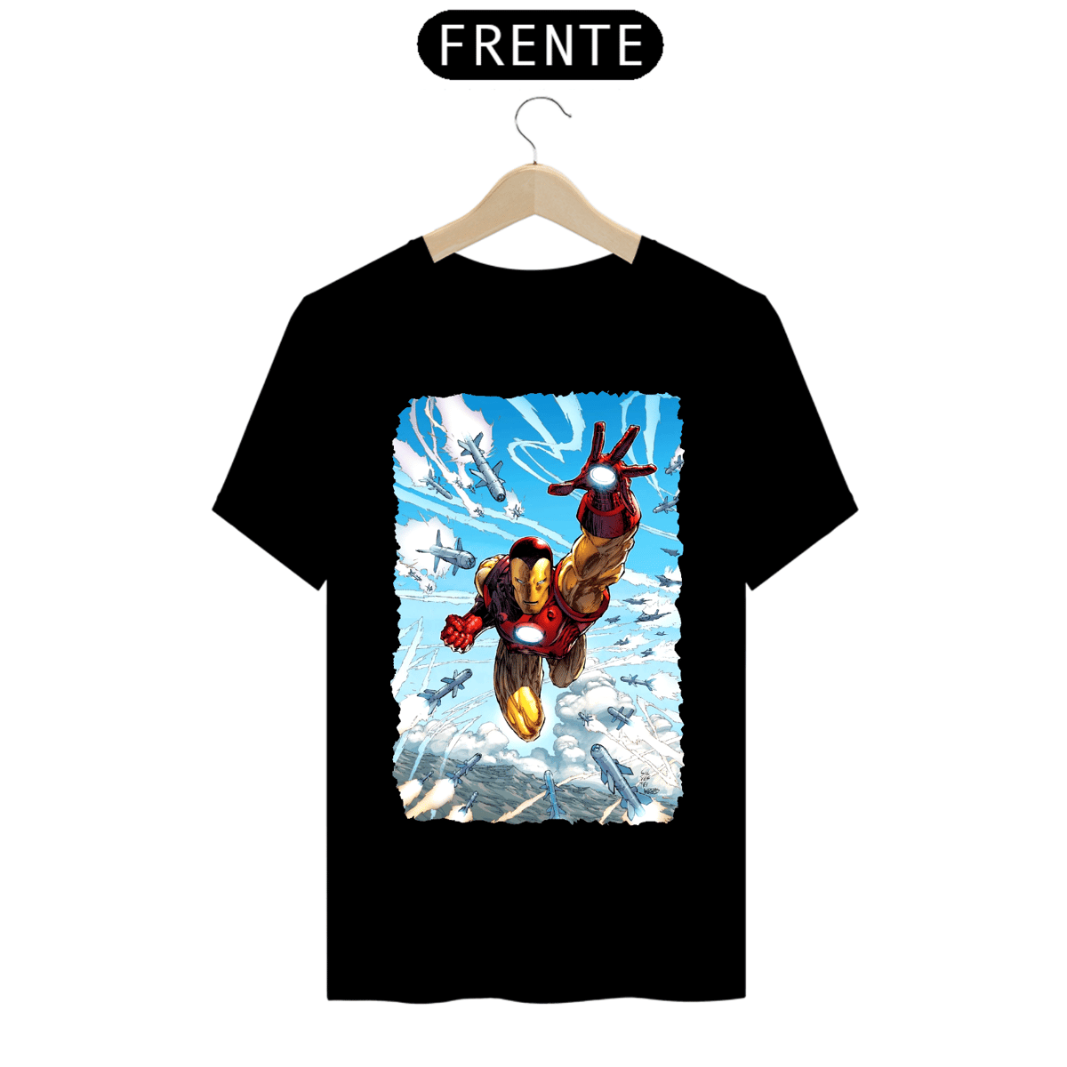 Nome do produto: Camiseta Classic - Homem de Ferro