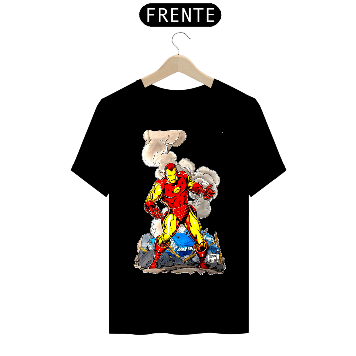 Nome do produto: Camiseta Classic - Homem de Ferro