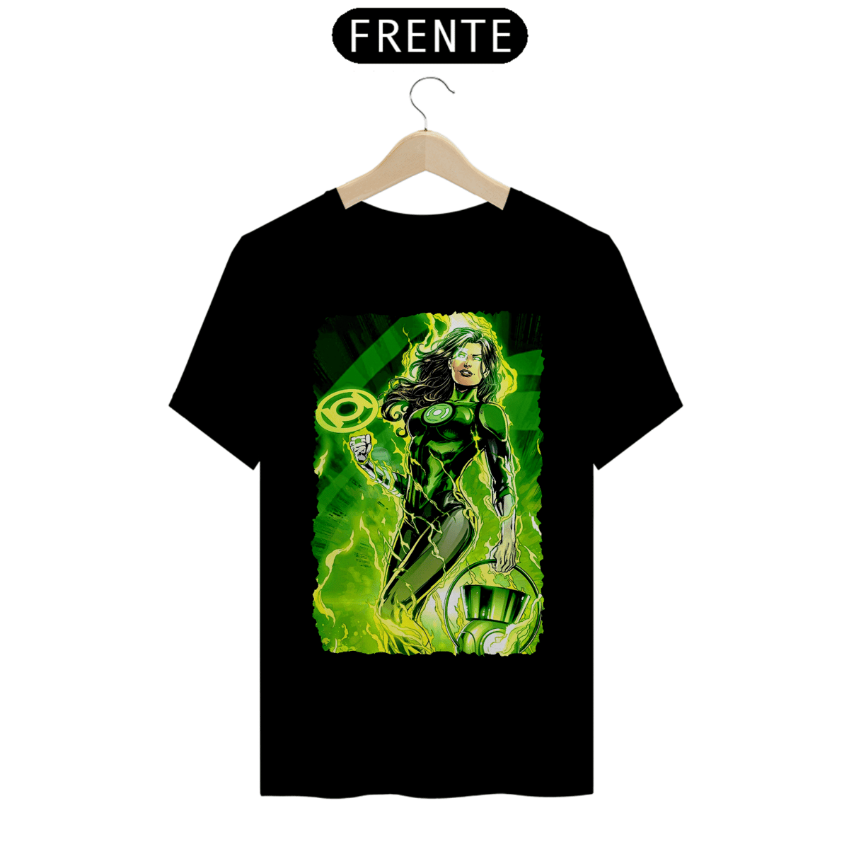 Nome do produto: Camiseta Classic - Lanterna Verde (Jessica Cruz)