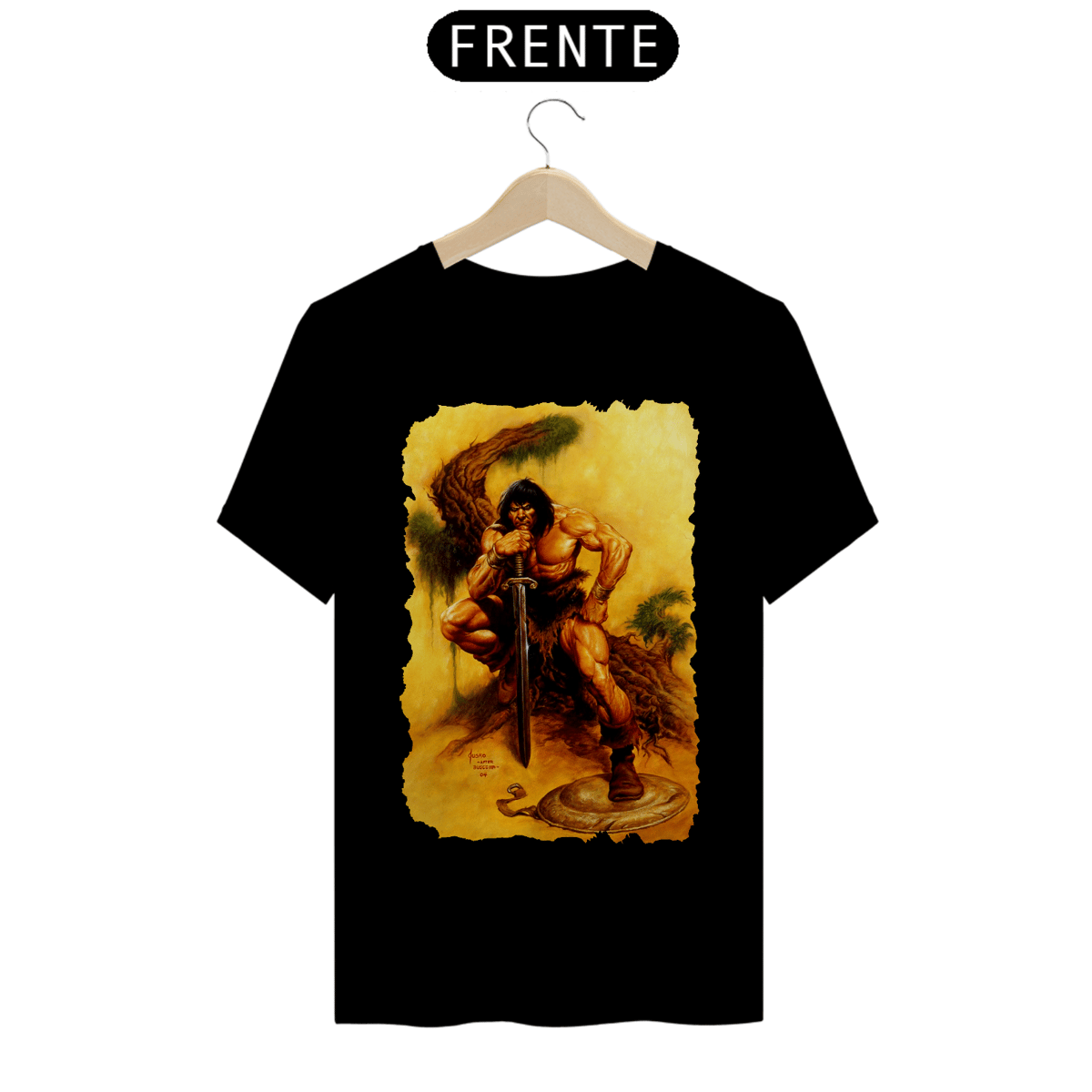 Nome do produto: Camiseta Classic - Conan