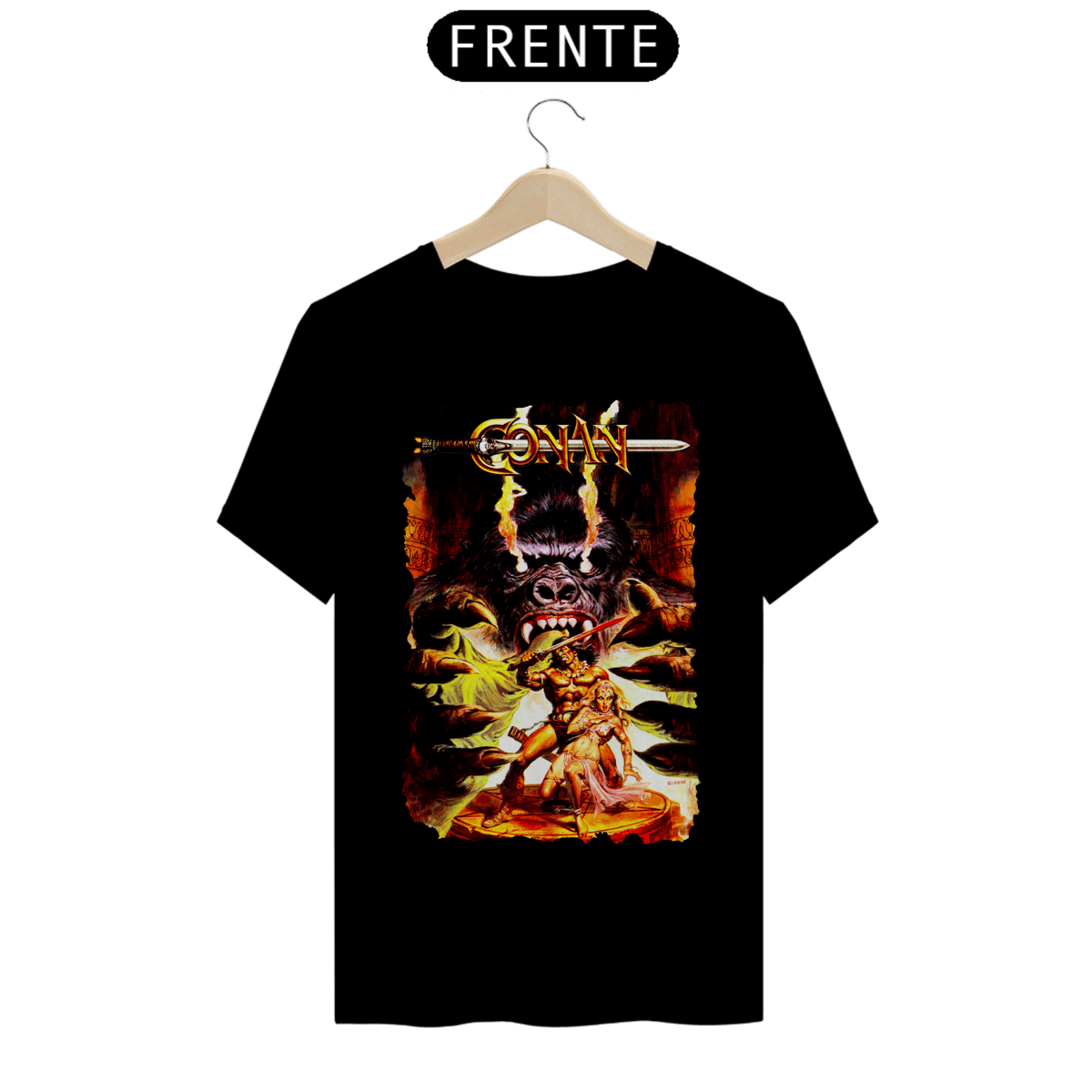 Nome do produto: Camiseta Classic - Conan