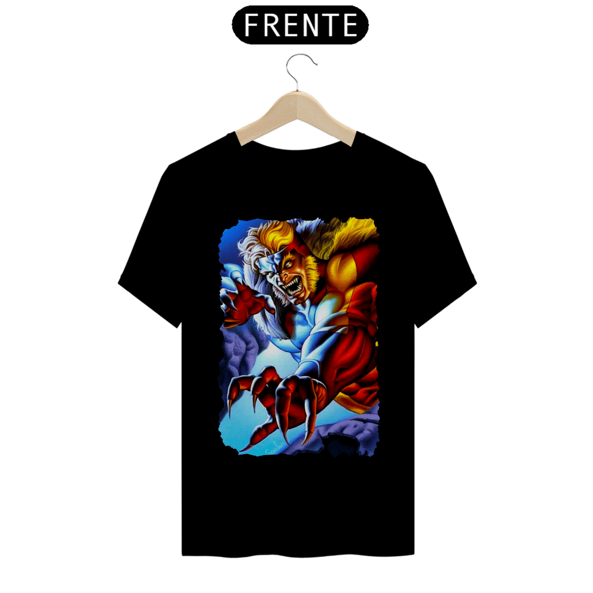 Nome do produto: Camiseta Classic - Dentes-de-Sabre