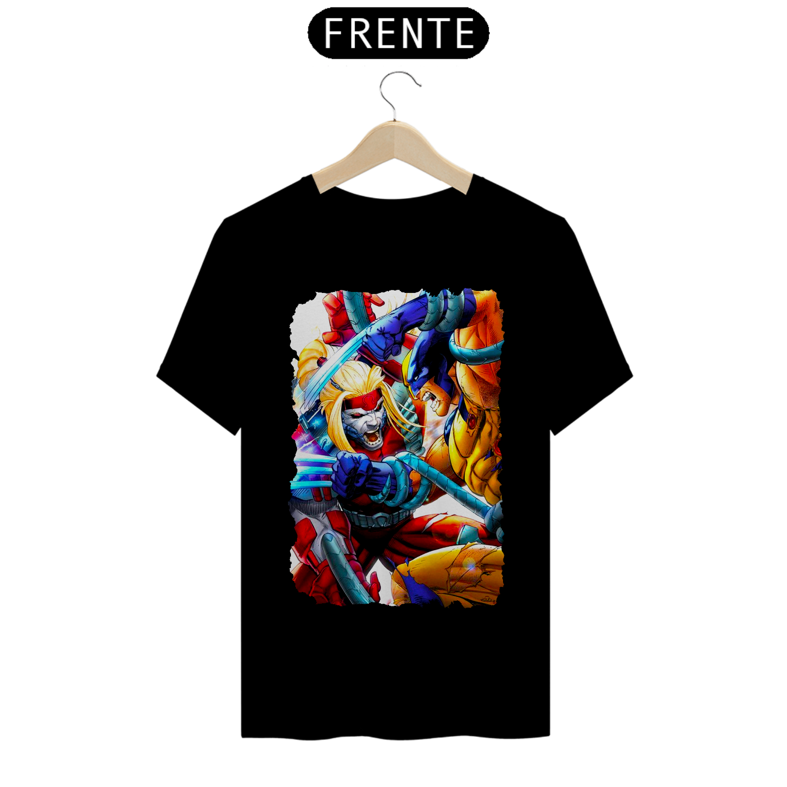 Camiseta Classic - Wolverine vs Ômega Vermelho