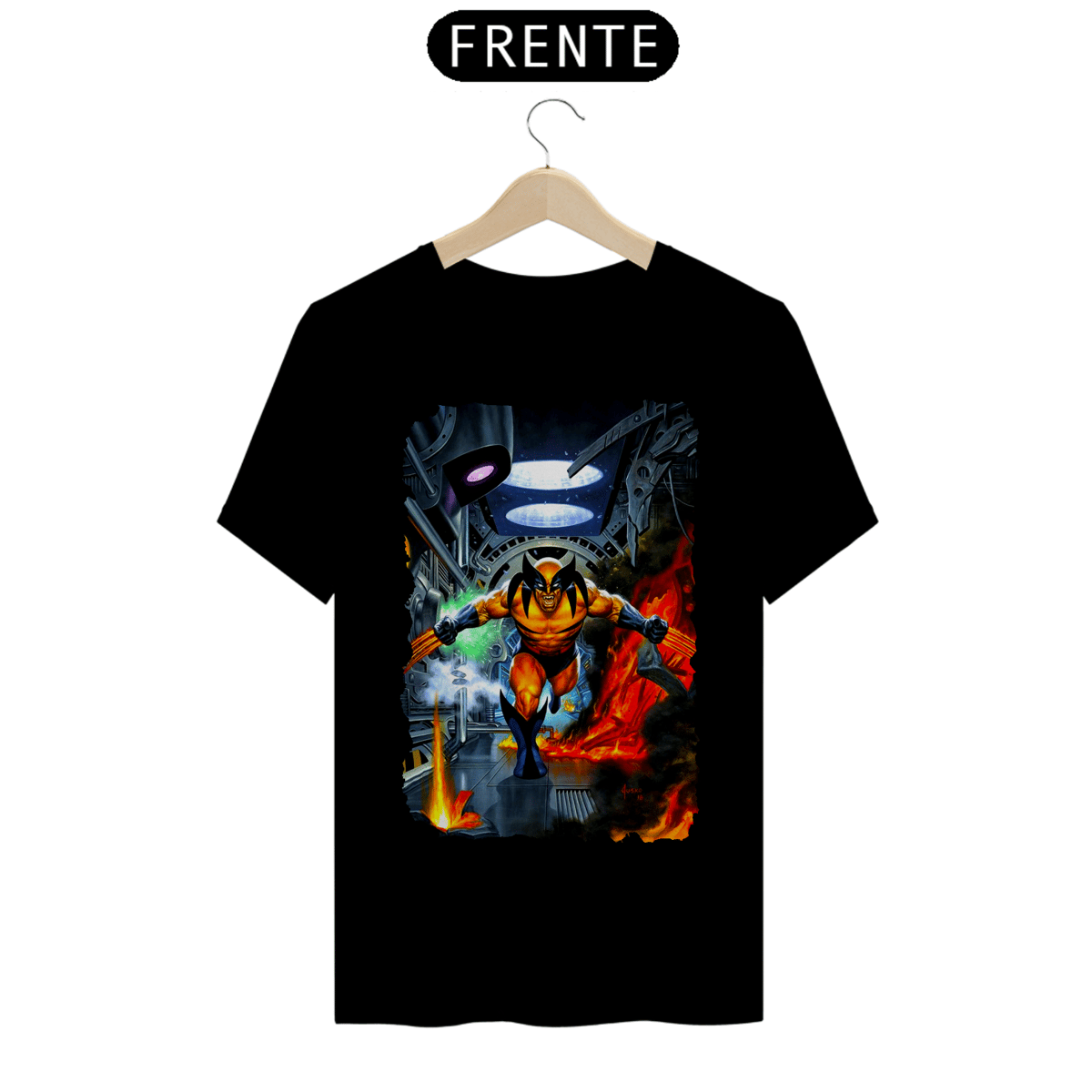 Nome do produto: Camiseta Classic - Wolverine