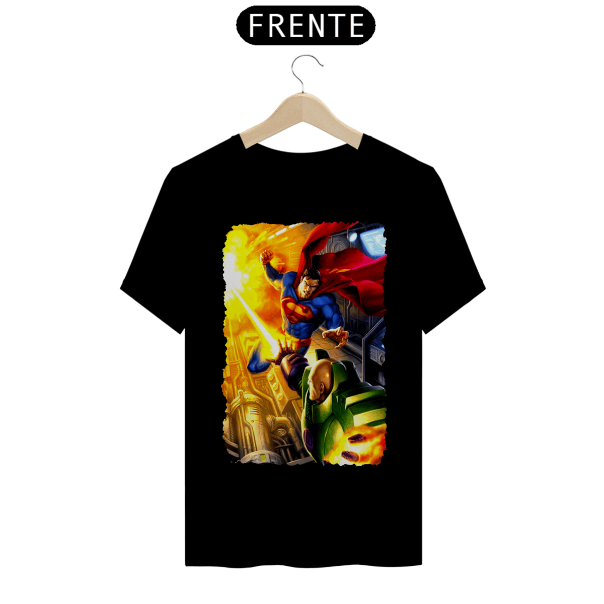 Nome do produto: Camiseta Classic - Superman vs Lex Luthor