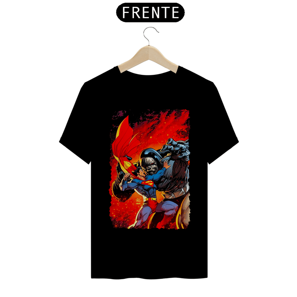 Nome do produto: Camiseta Classic - Superman vs Darkseid