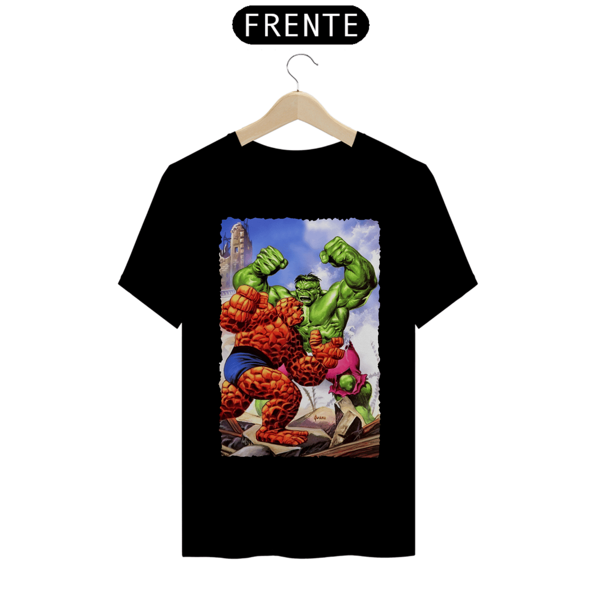 Nome do produto: Camiseta Classic - Hulk vs Coisa