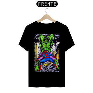 Nome do produtoCamiseta Classic - Hulk vs Homem Aranha