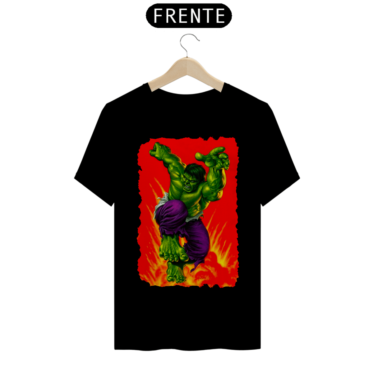 Nome do produto: Camiseta Classic - Hulk