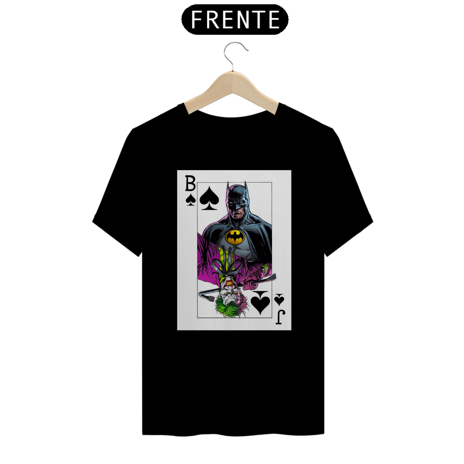 Camiseta Classic - Batman vs Coringa