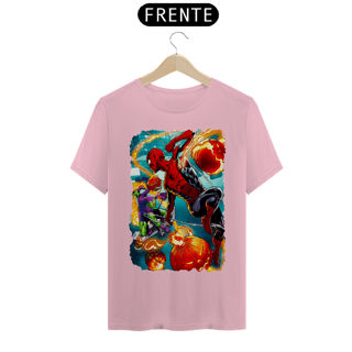 Nome do produto Camiseta Classic - Homem Aranha vs Duende Verde