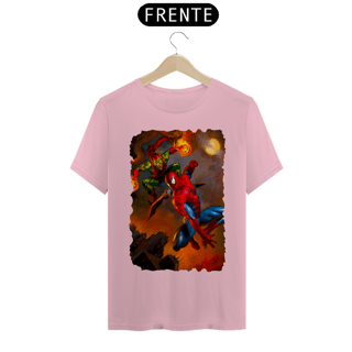 Nome do produto Camiseta Classic - Homem Aranha vs Duende Verde