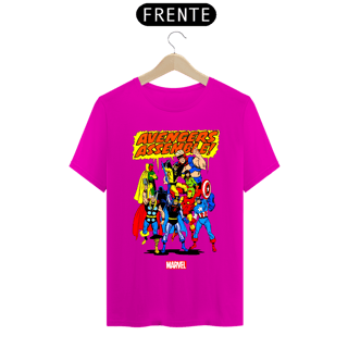Nome do produto Camiseta Masculina - Vingadores, Avante!
