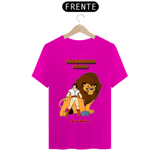 Nome do produto Camiseta Masculina - O Jovem Sansão e Golias